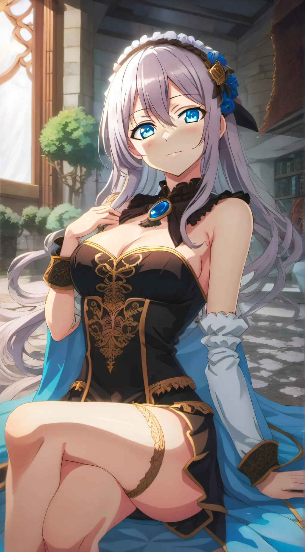 ai character: stella background