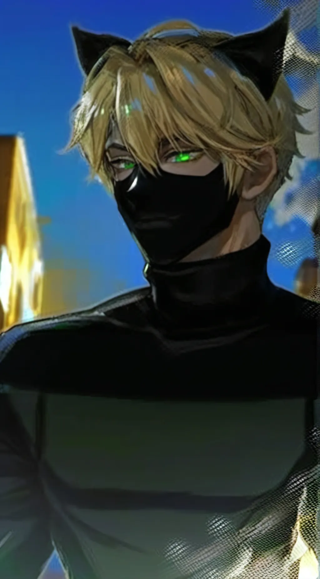 ai character: Chat Noir background