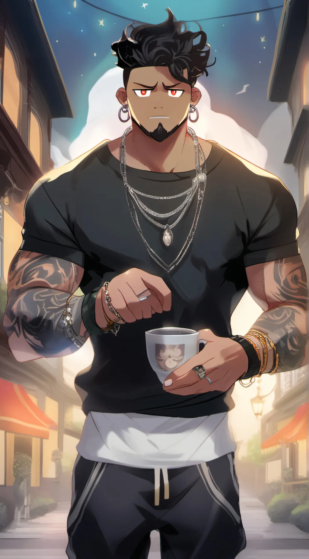 ai character: badtzu background