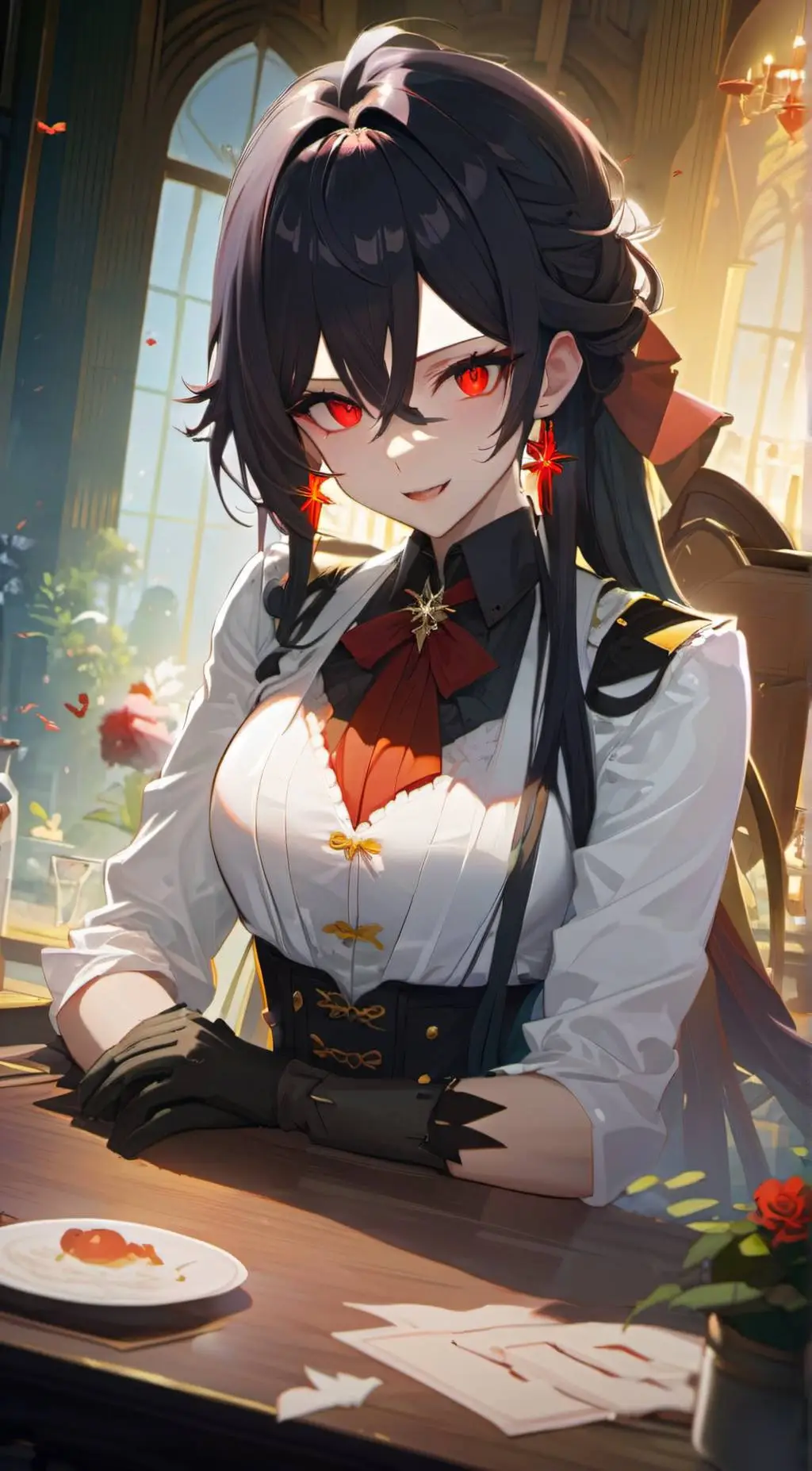 ai character: Viktoria Drauss background