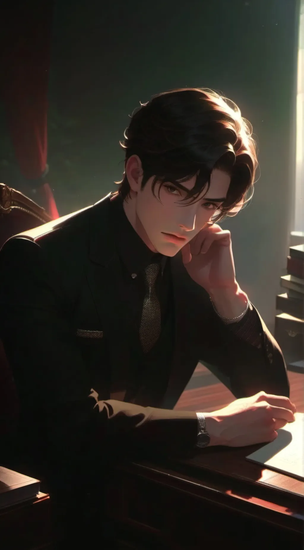 ai character: Victor Sterling background