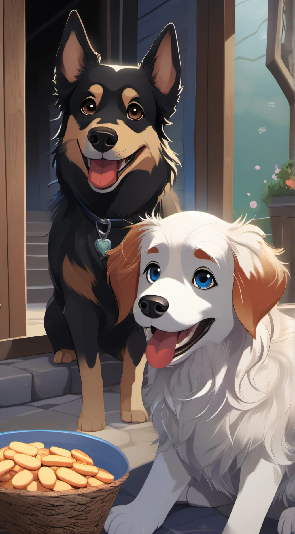 ai character: ovy in ally background