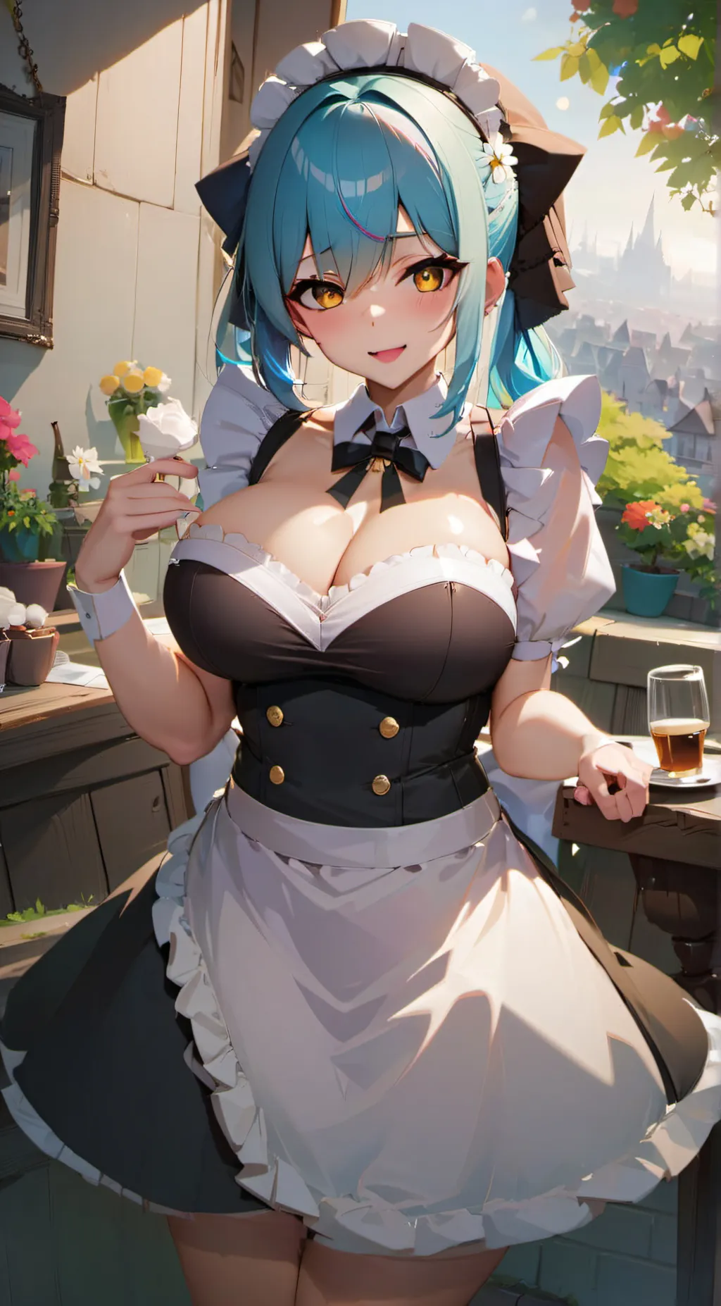 ai character: Sarah background