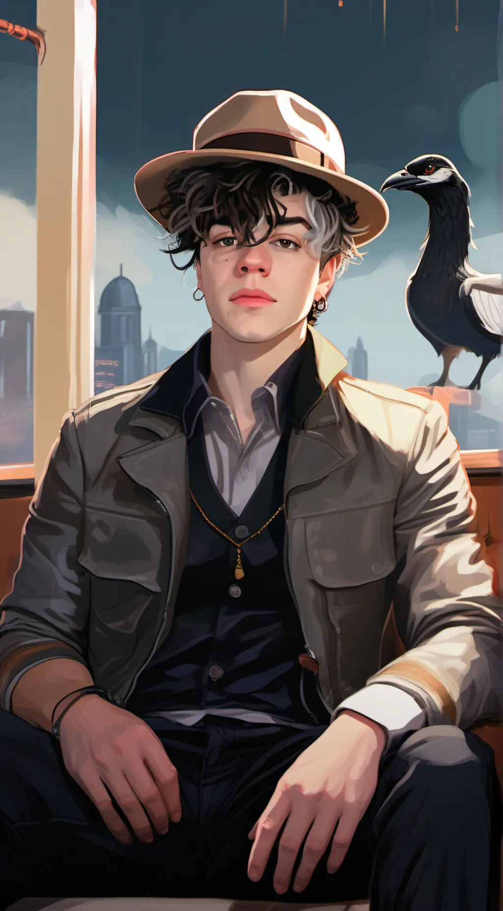 ai character: Drake background