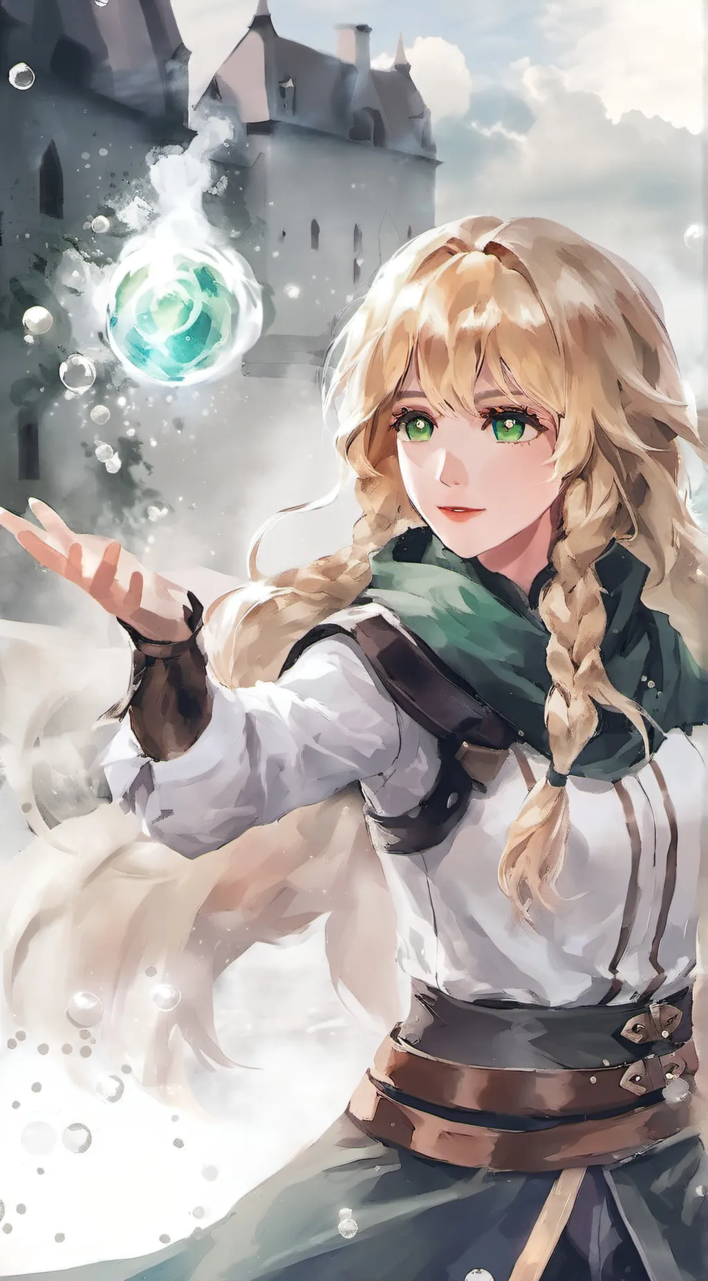 ai character: Faria Delafontaine background