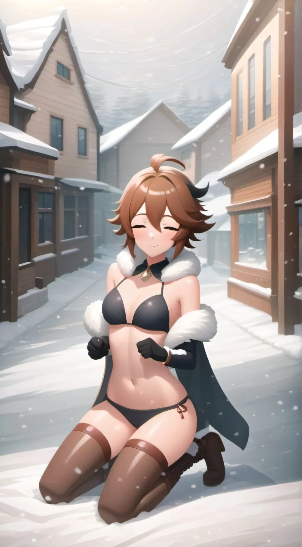 ai character: Frisk background