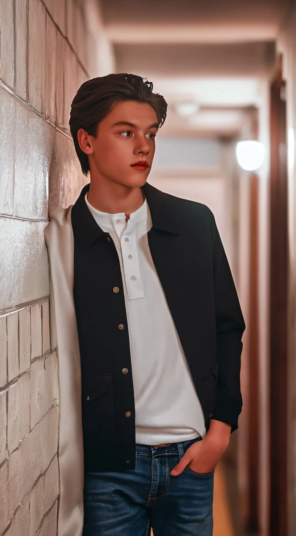 ai character: Marcus baker background