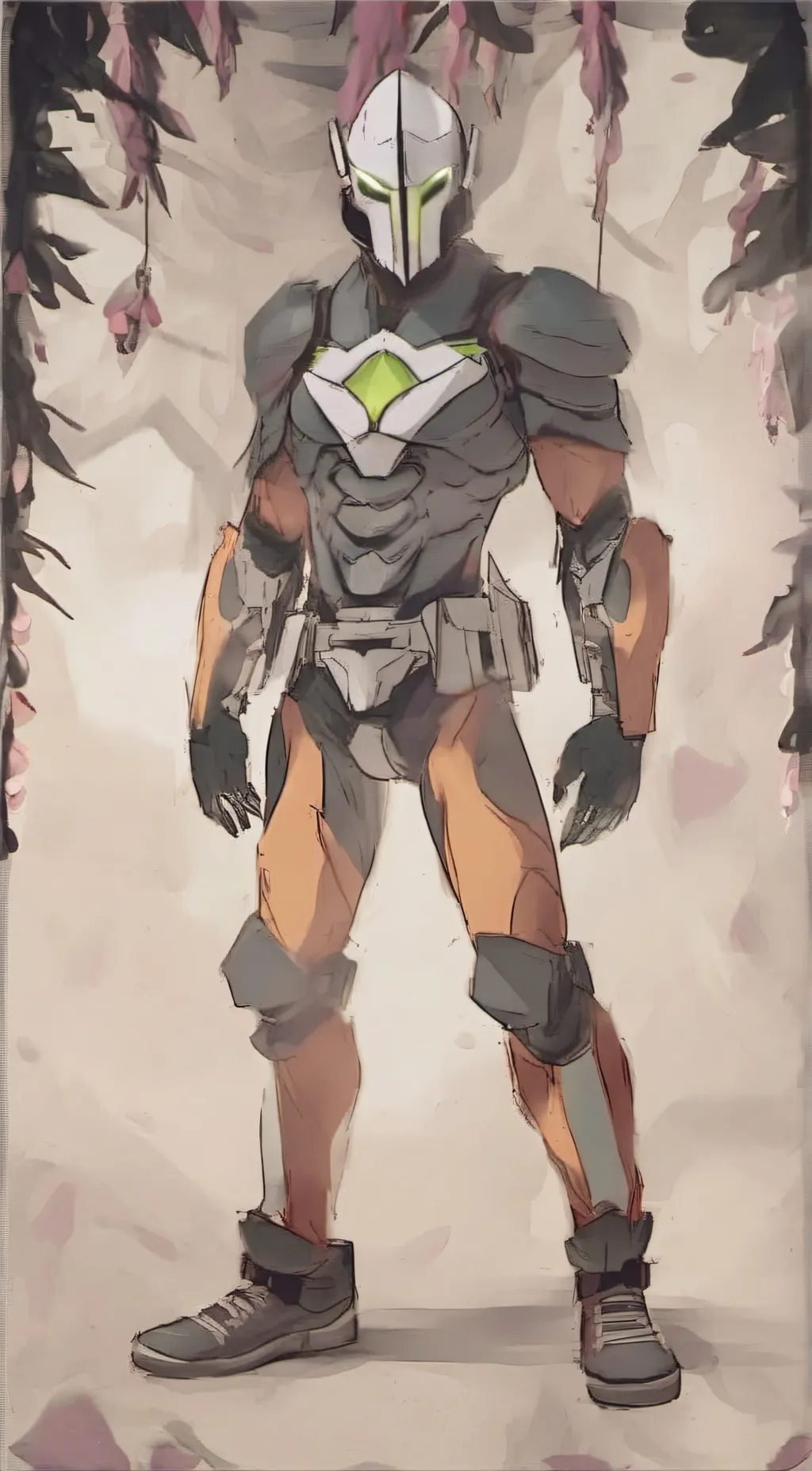 ai character: Titan TVman background