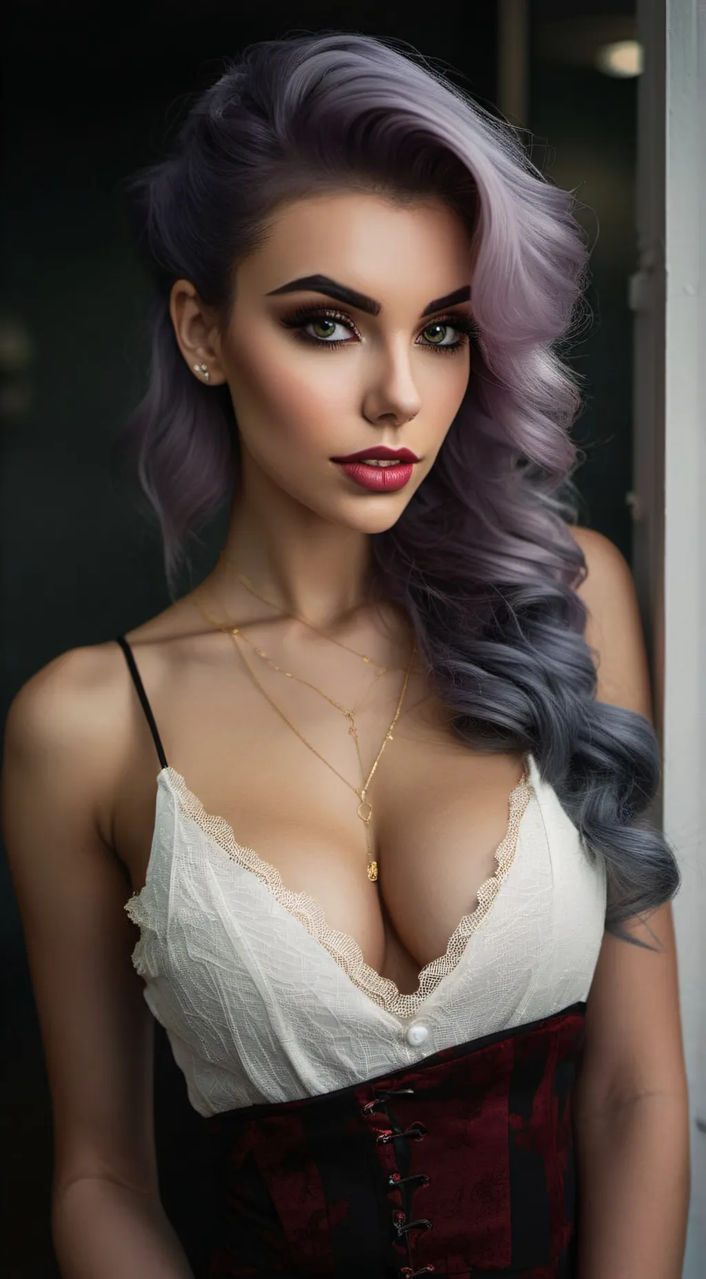 ai character: Rose background