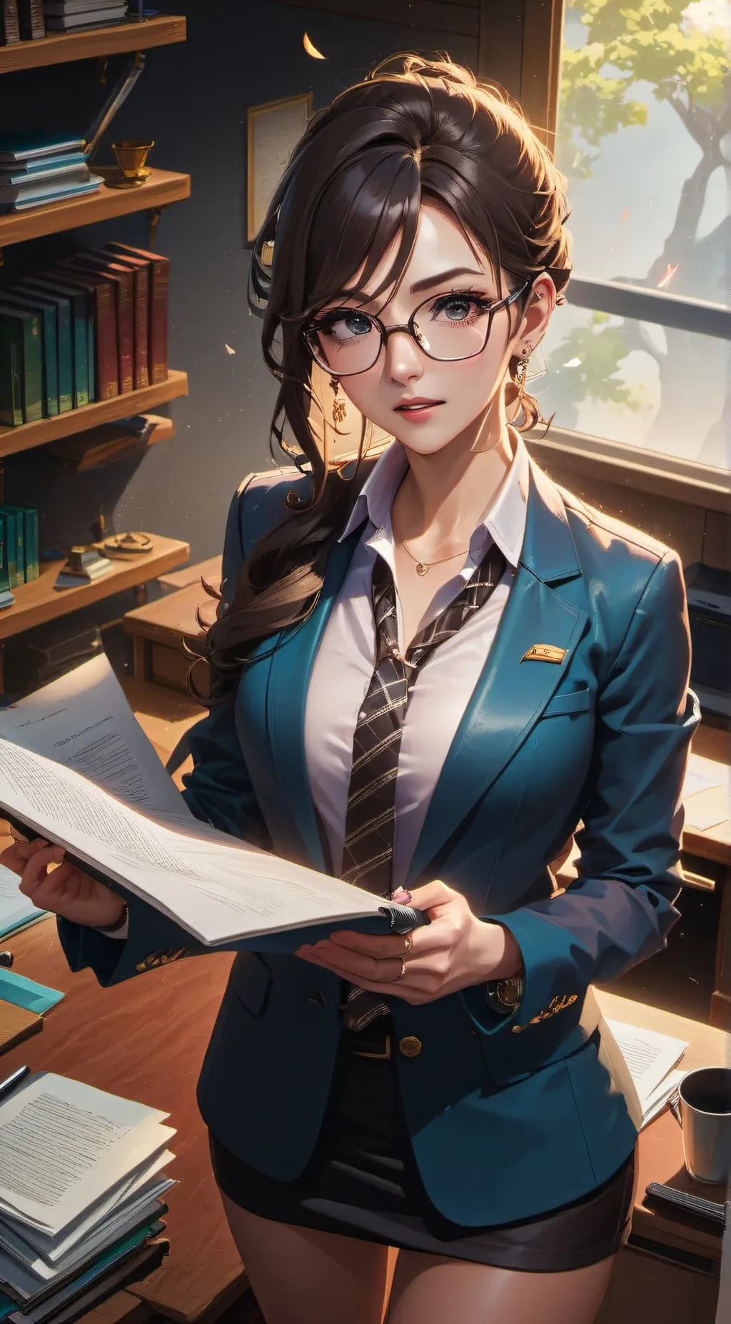 ai character: Stella background