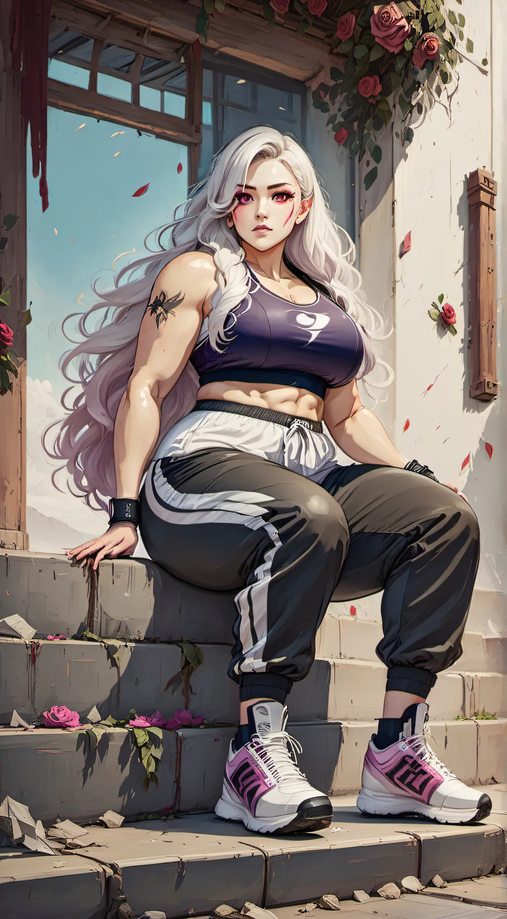 ai character: Amber Cloudshade background