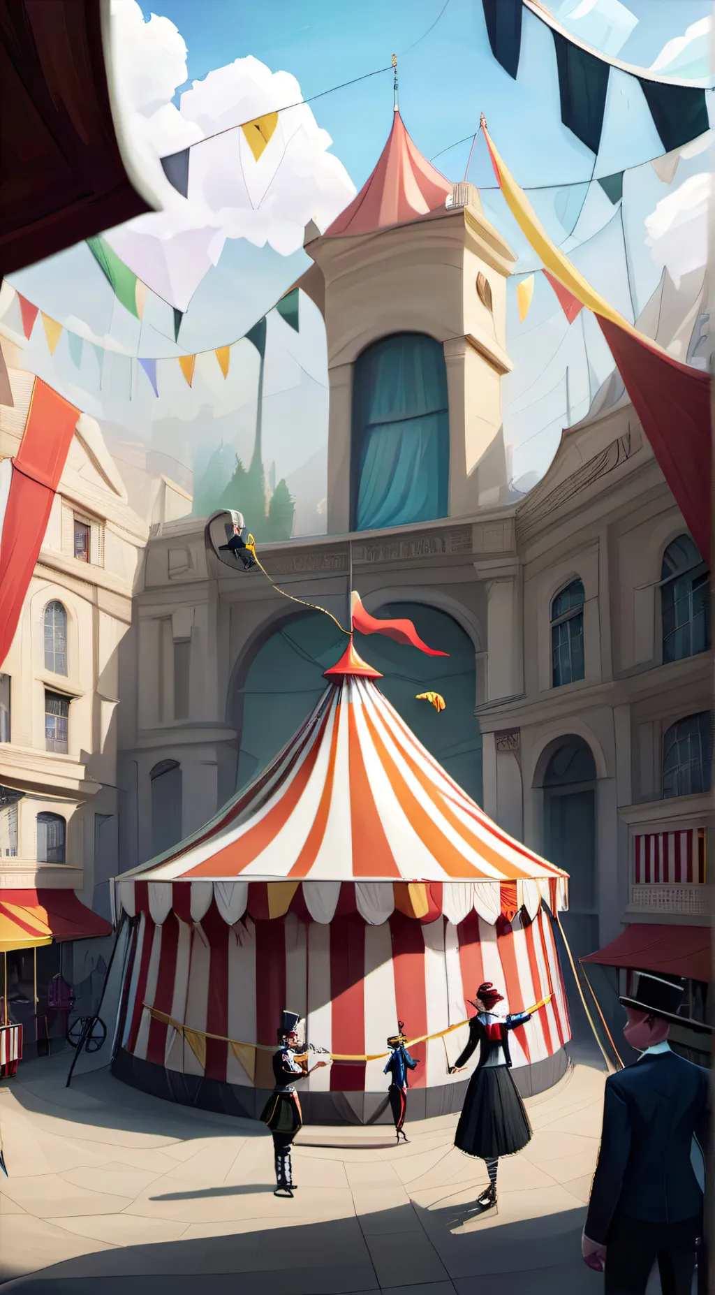 ai character: tadc background