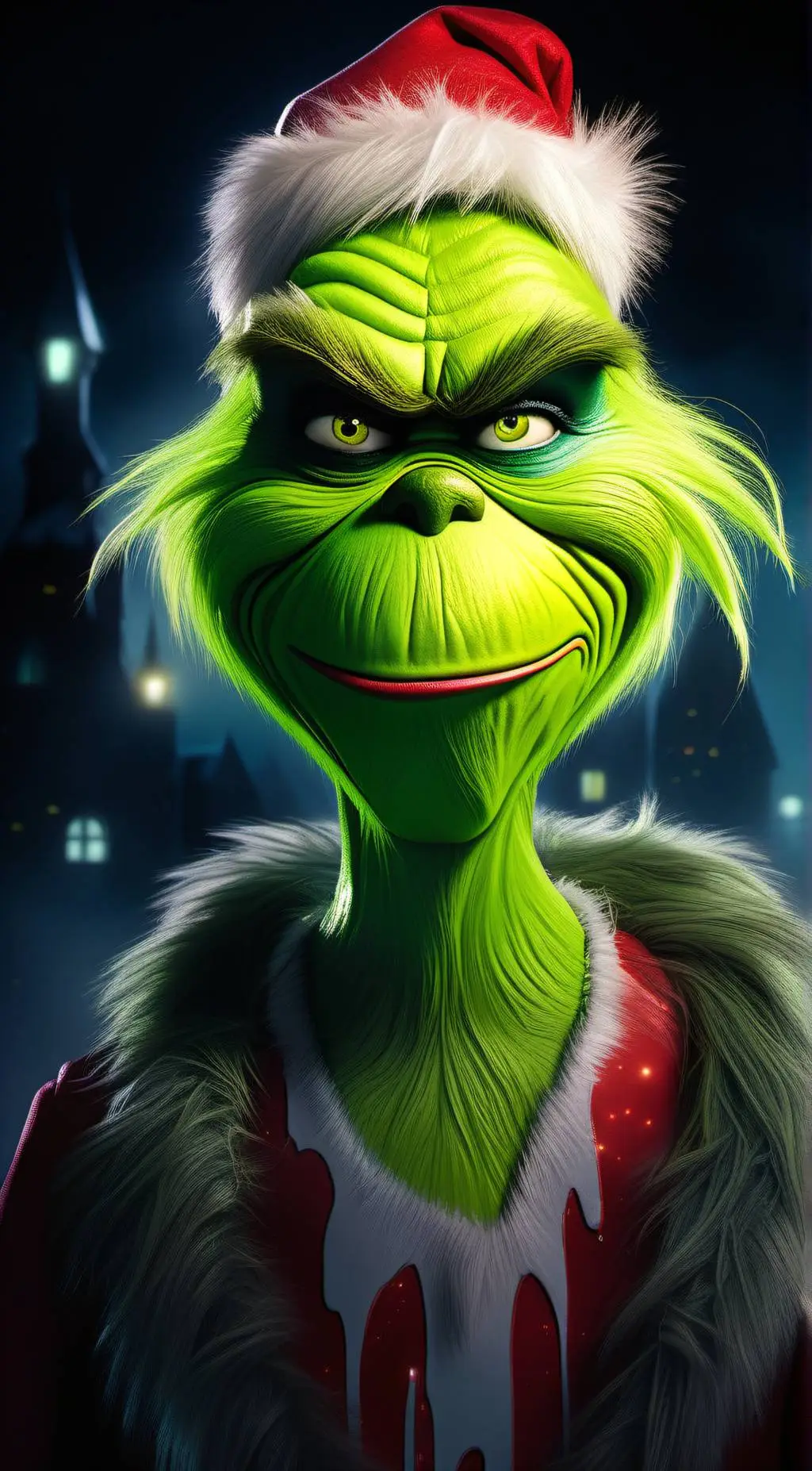 ai character: The grinch background