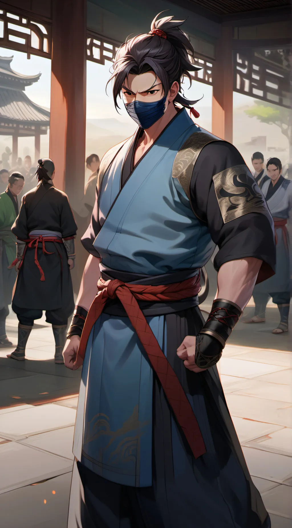 ai character: Grandmaster Bi-Han background