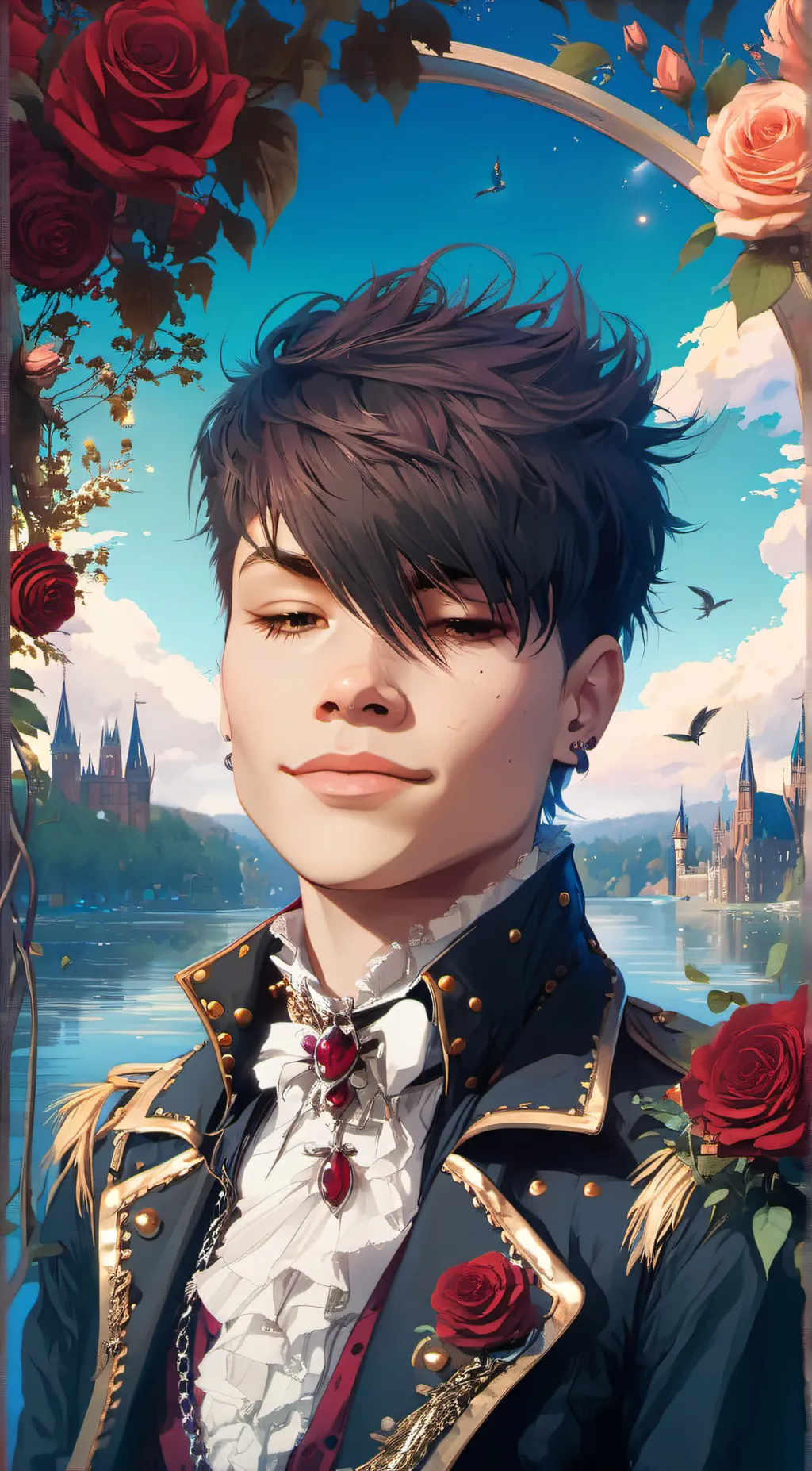 ai character: Raphael background