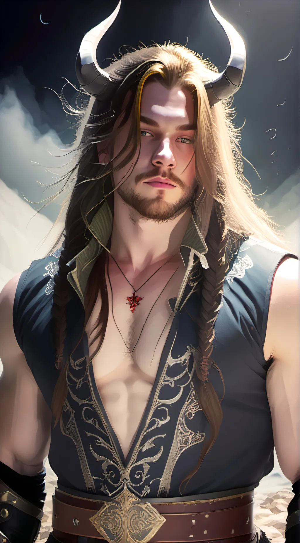 ai character: Lucifer background