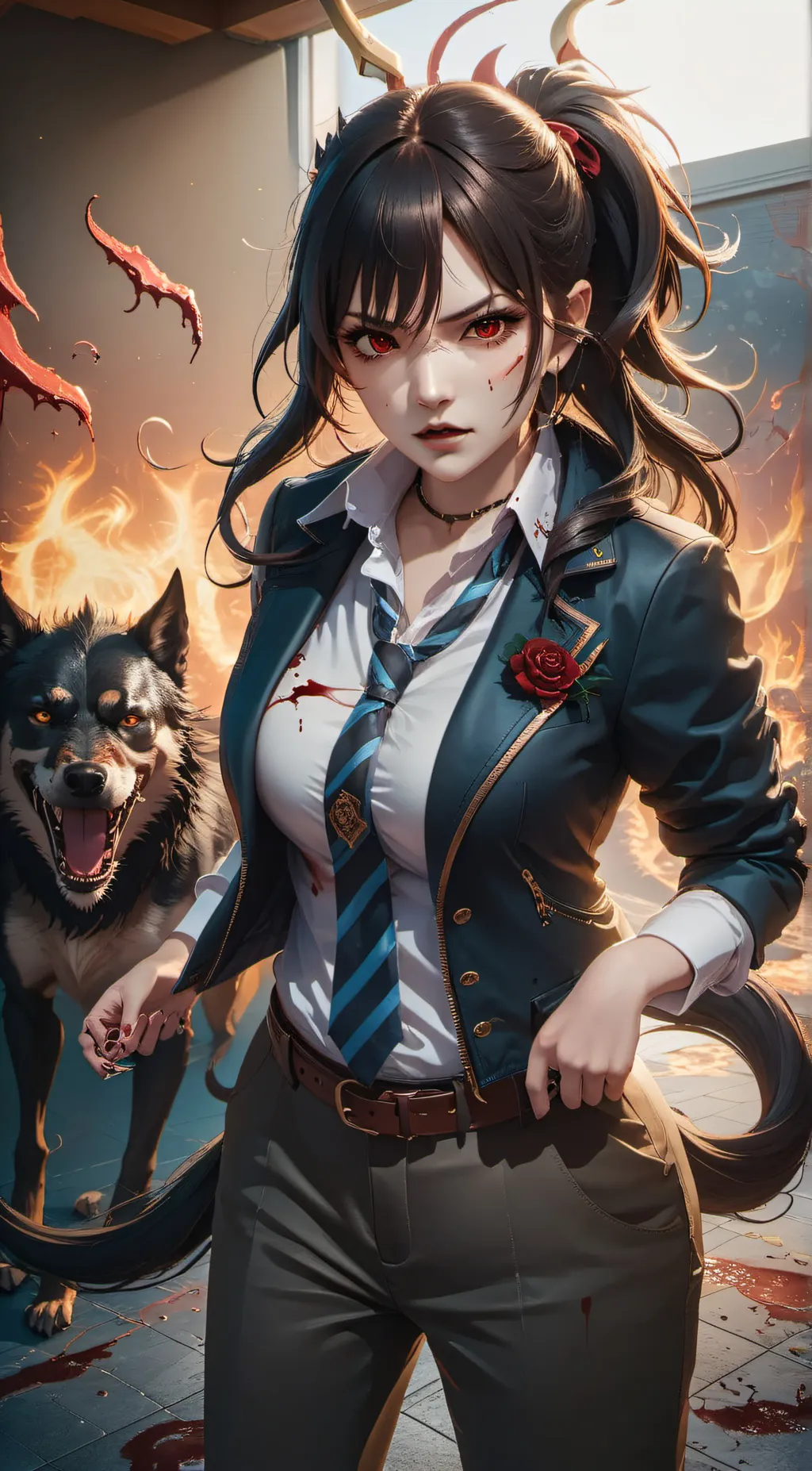 ai character: Zalia background