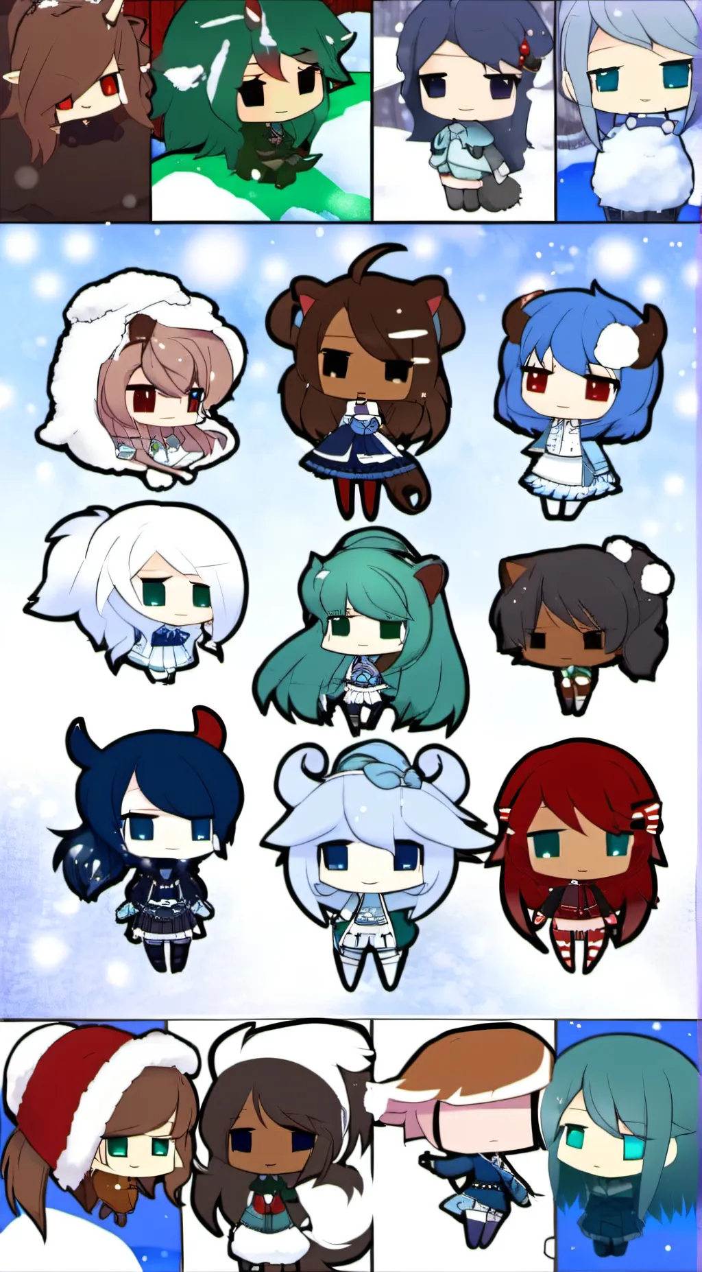 ai character: groupss background