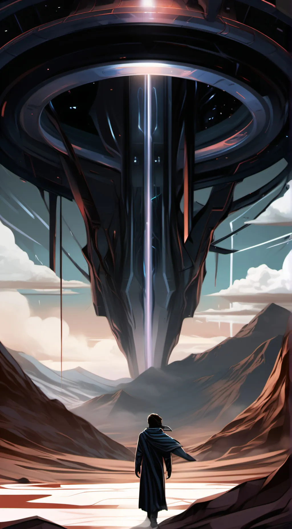 ai character: voidland background