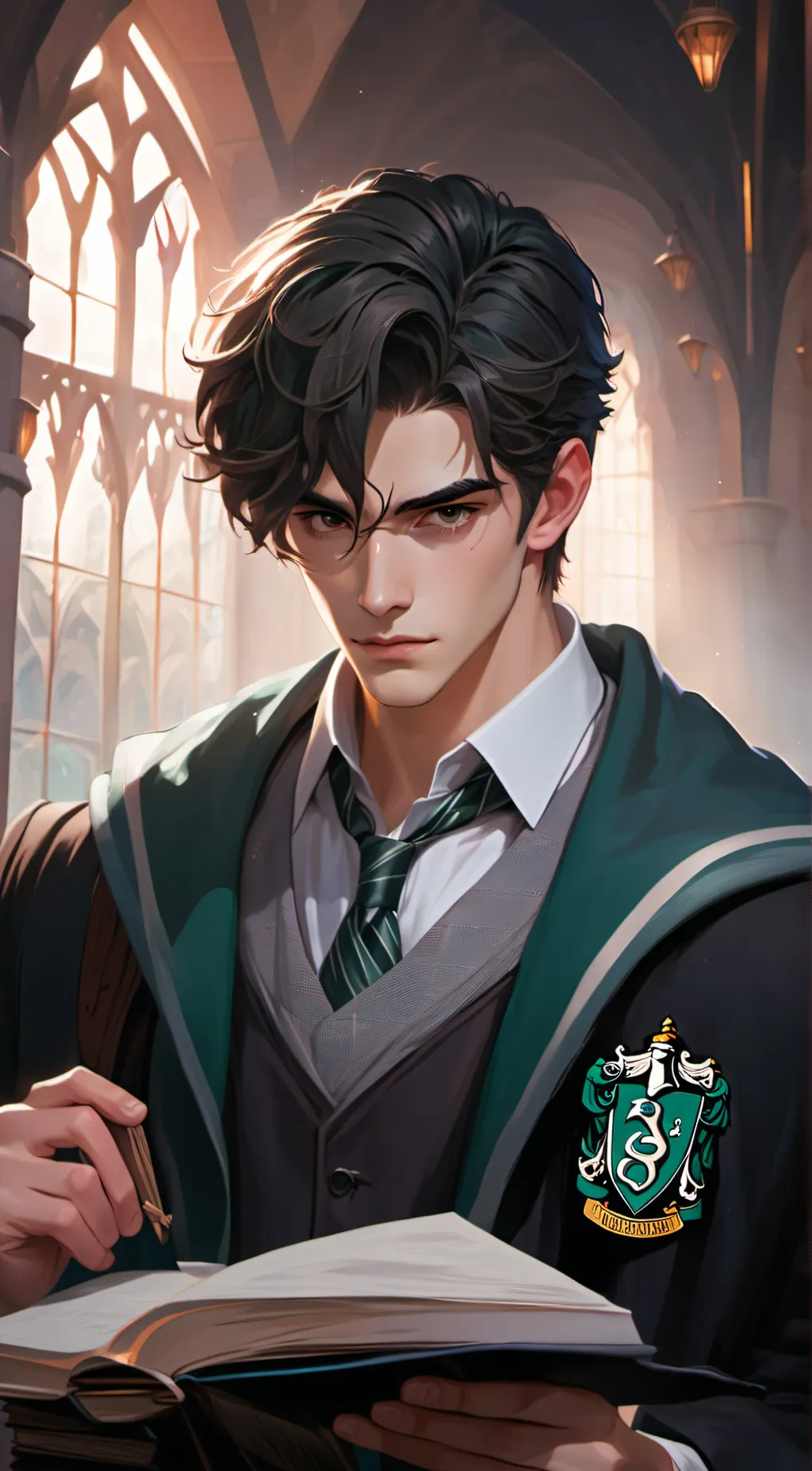 ai character: Reign background