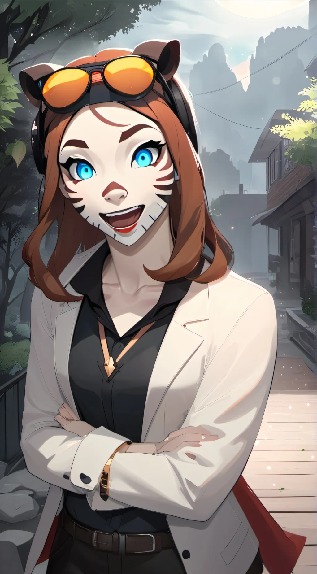 ai character: Sasha background