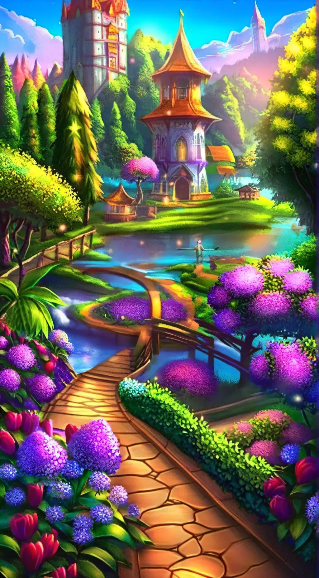 ai character: Lily background