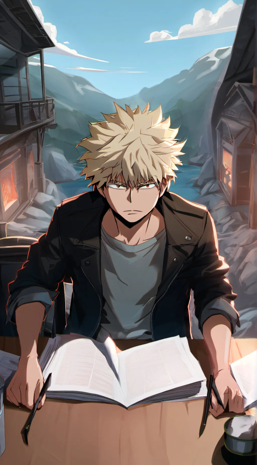 Talkie AI - Chat with isaute mha 💥🪨⚡🥦🧻🧊🔥