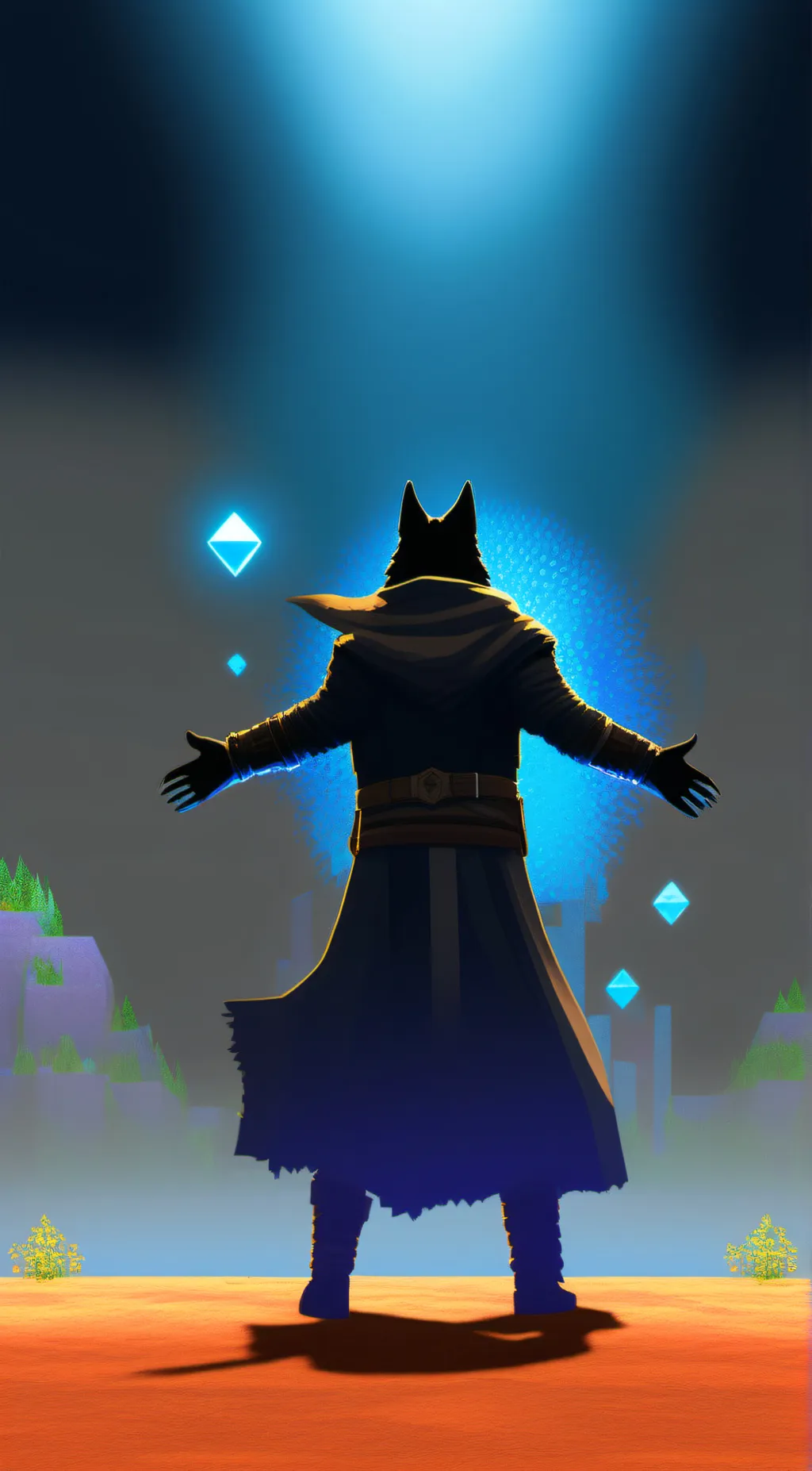 ai character: Aiden background