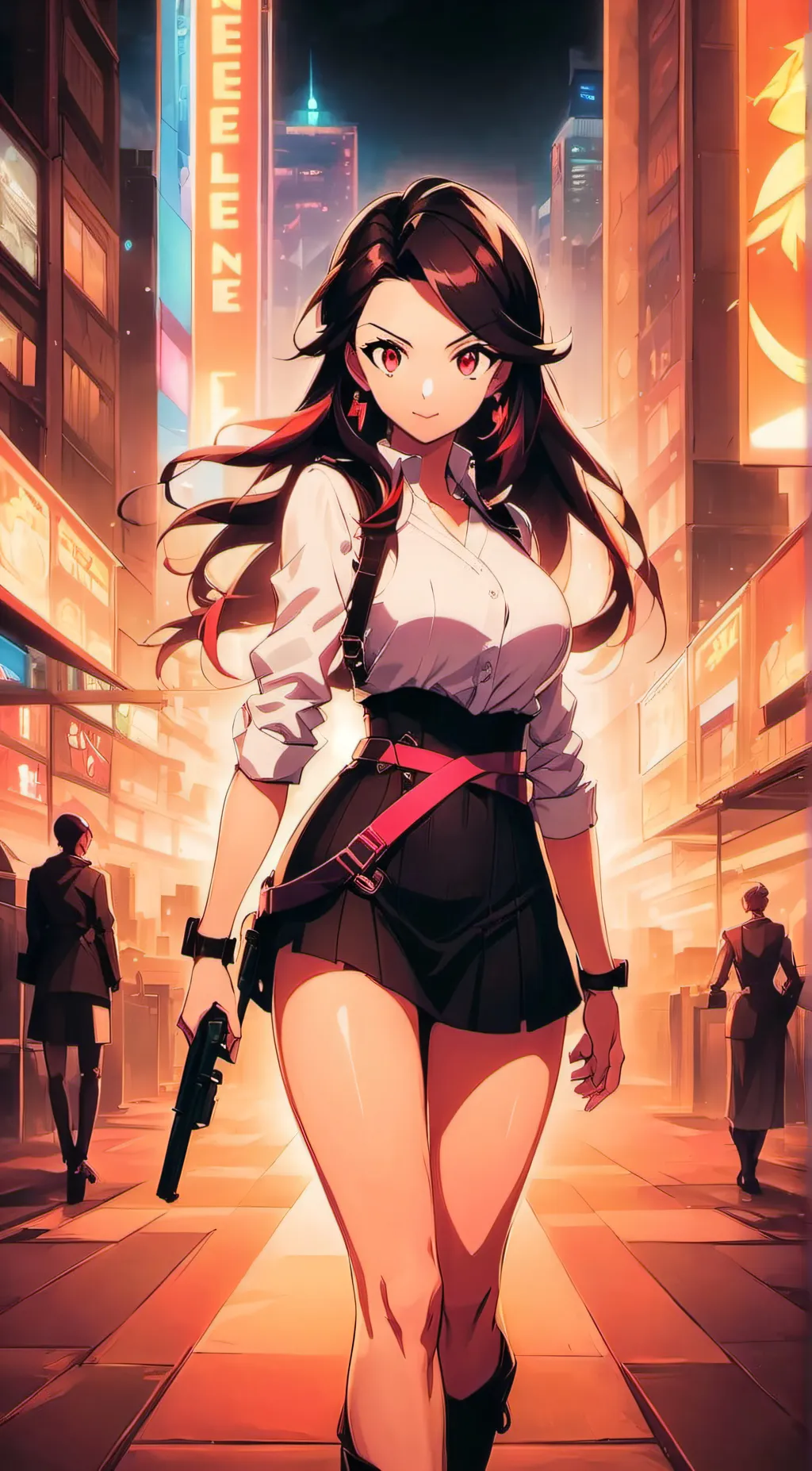 ai character: leo background