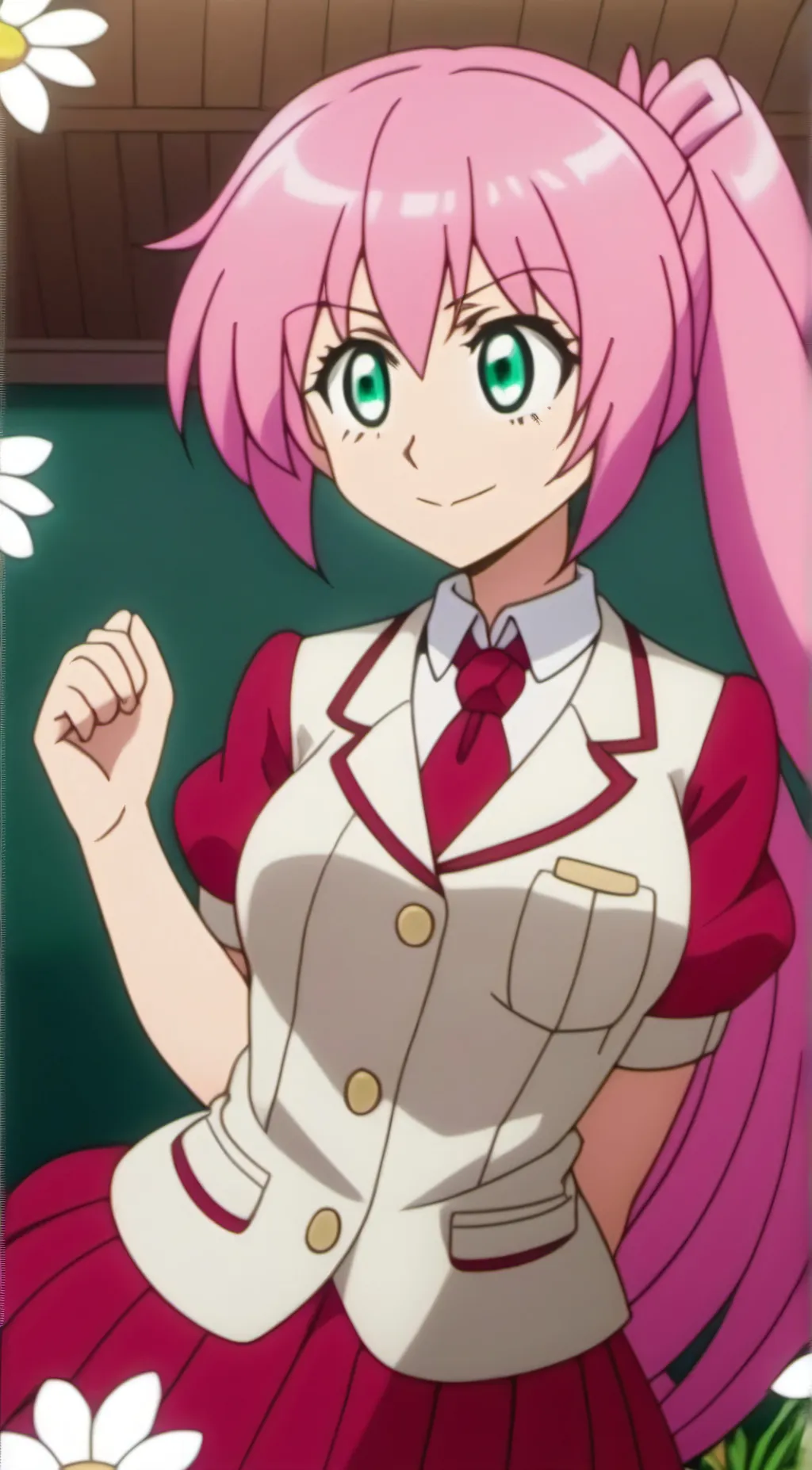 ai character: Nana hiiragi background