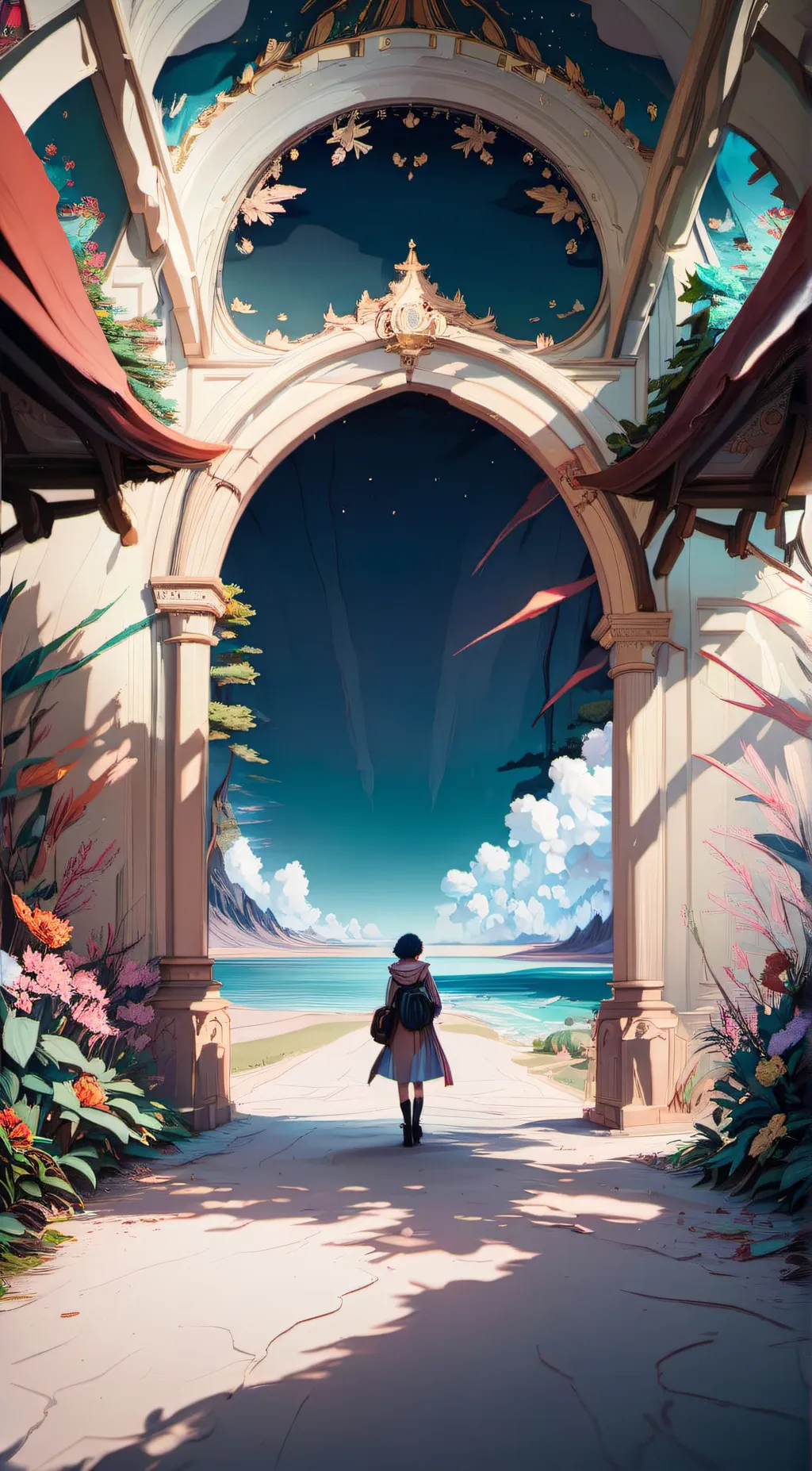 ai character: holly background