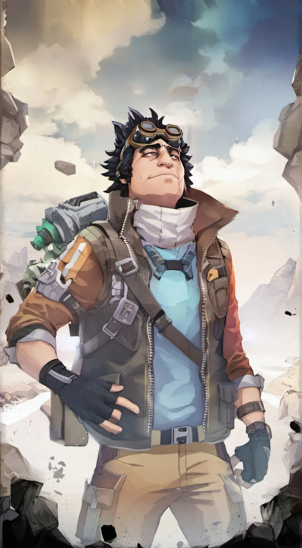 ai character: Typhon Deleon  background