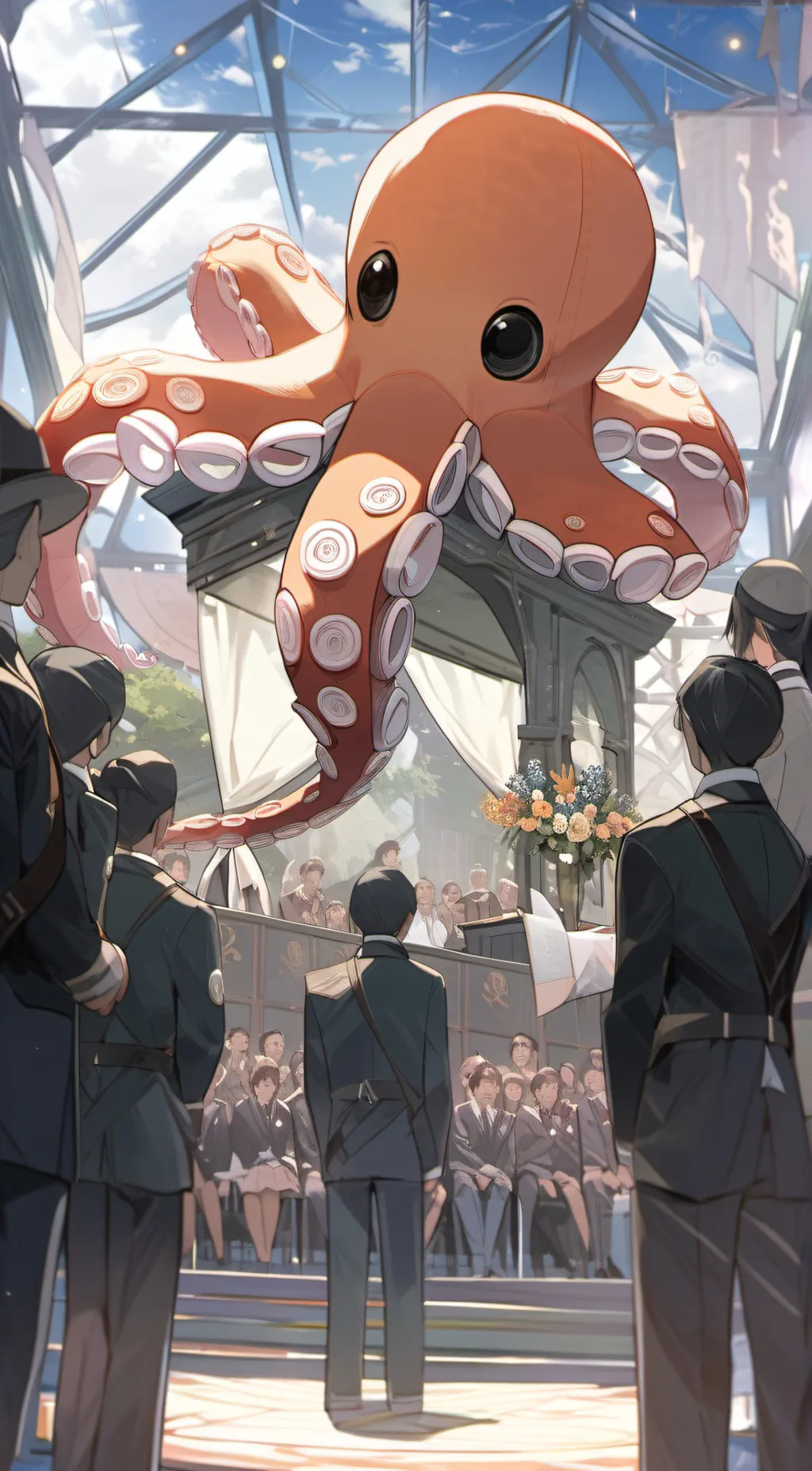 ai character: All Hail background