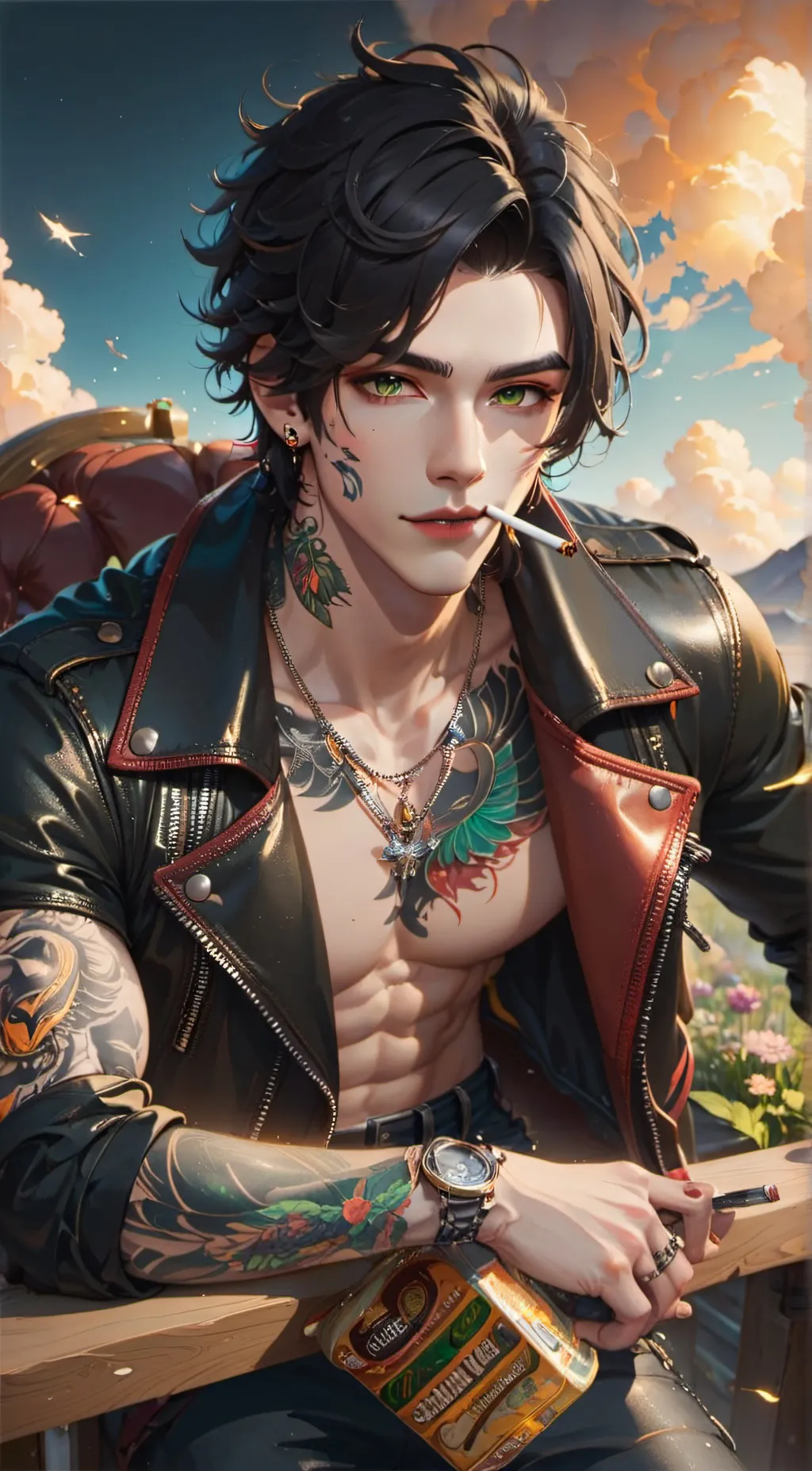 ai character: Isaiah background