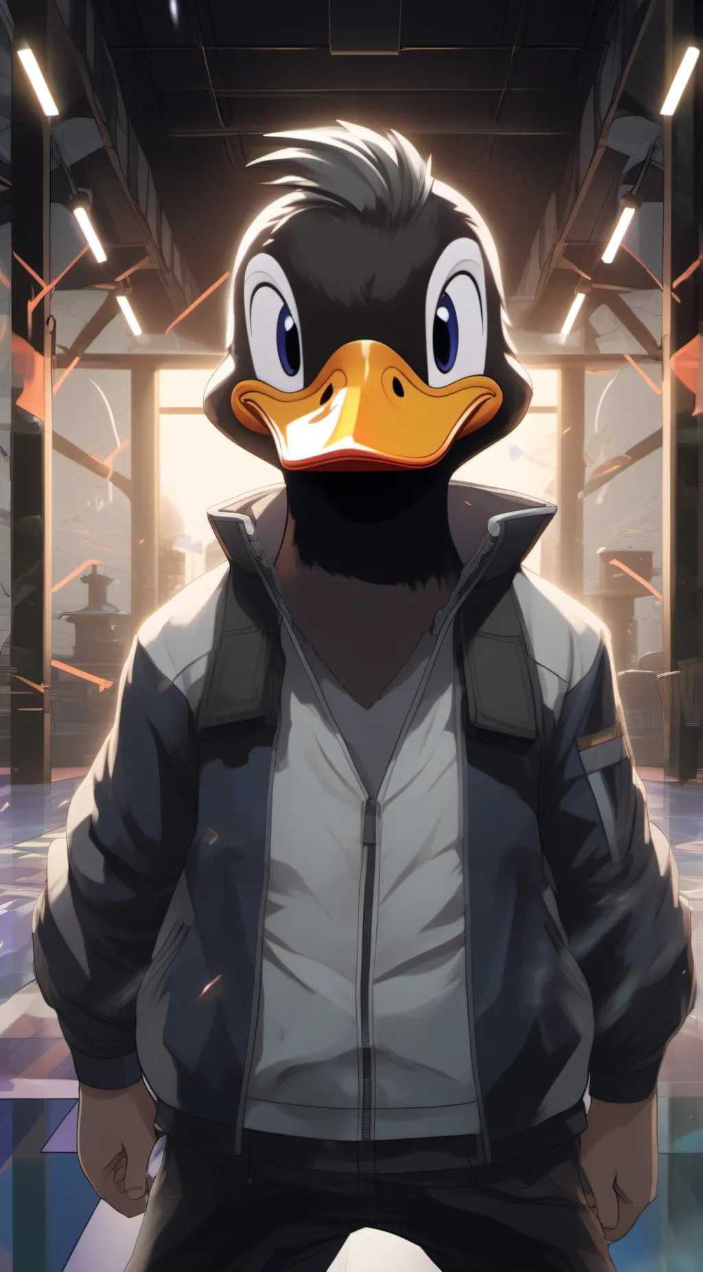 ai character: daphy dick background