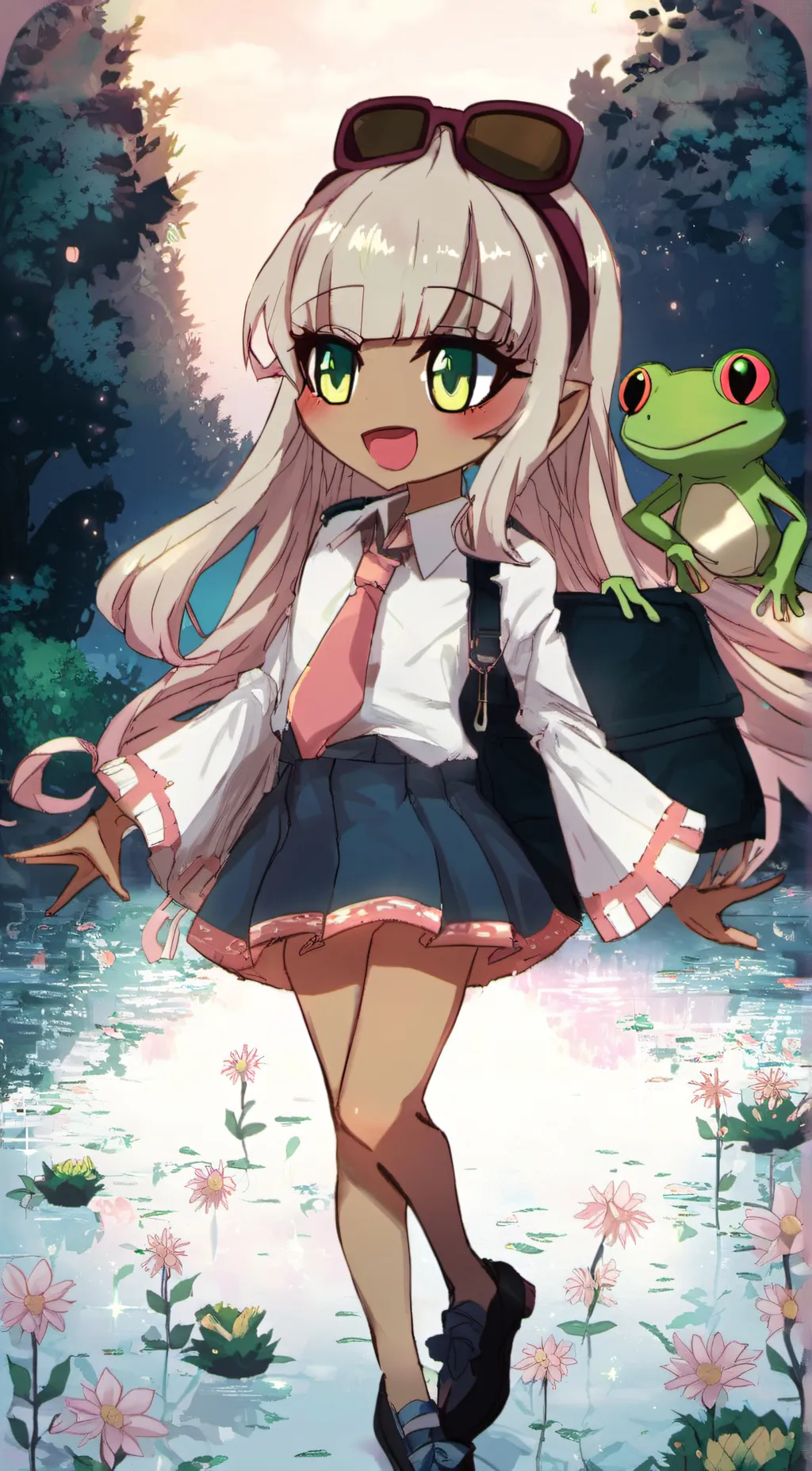 ai character: Jamie  background