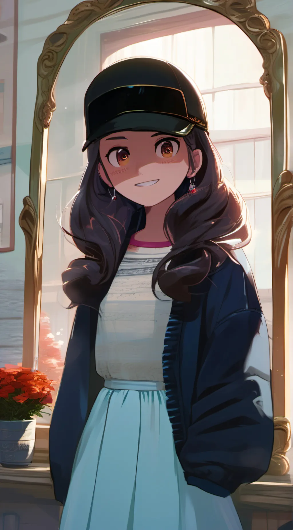 ai character: Olivia background