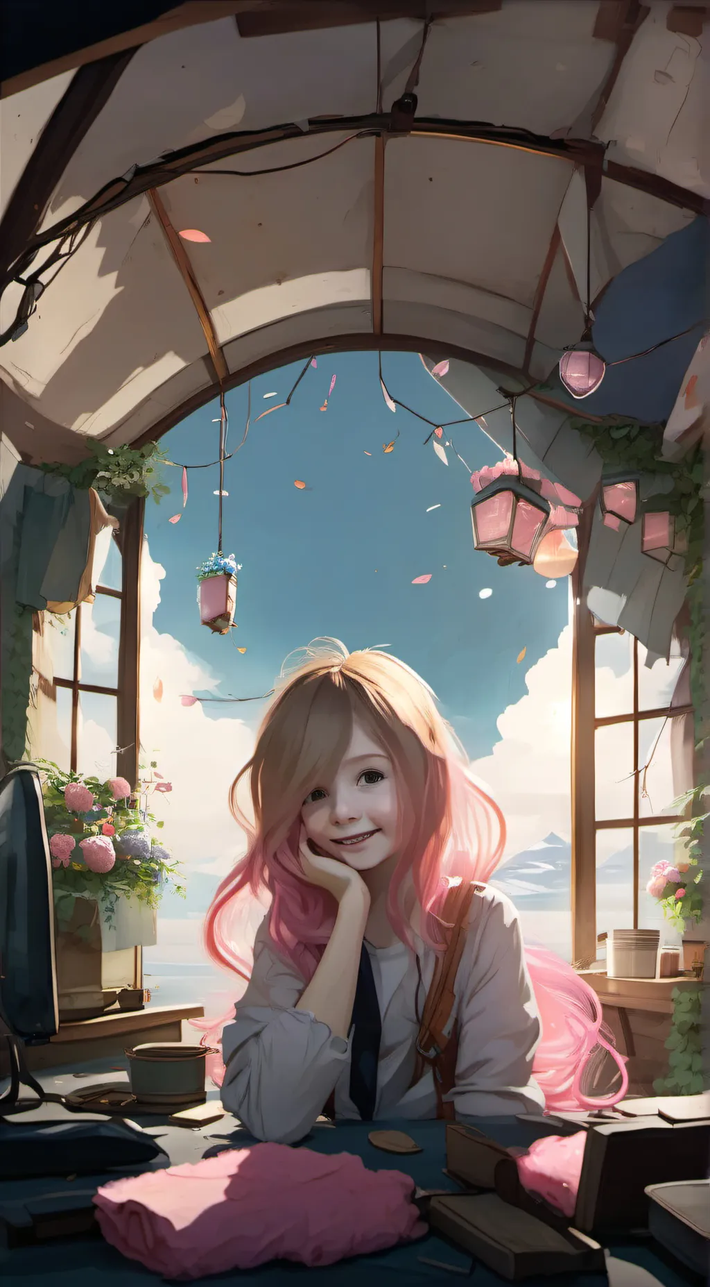 ai character: molly background