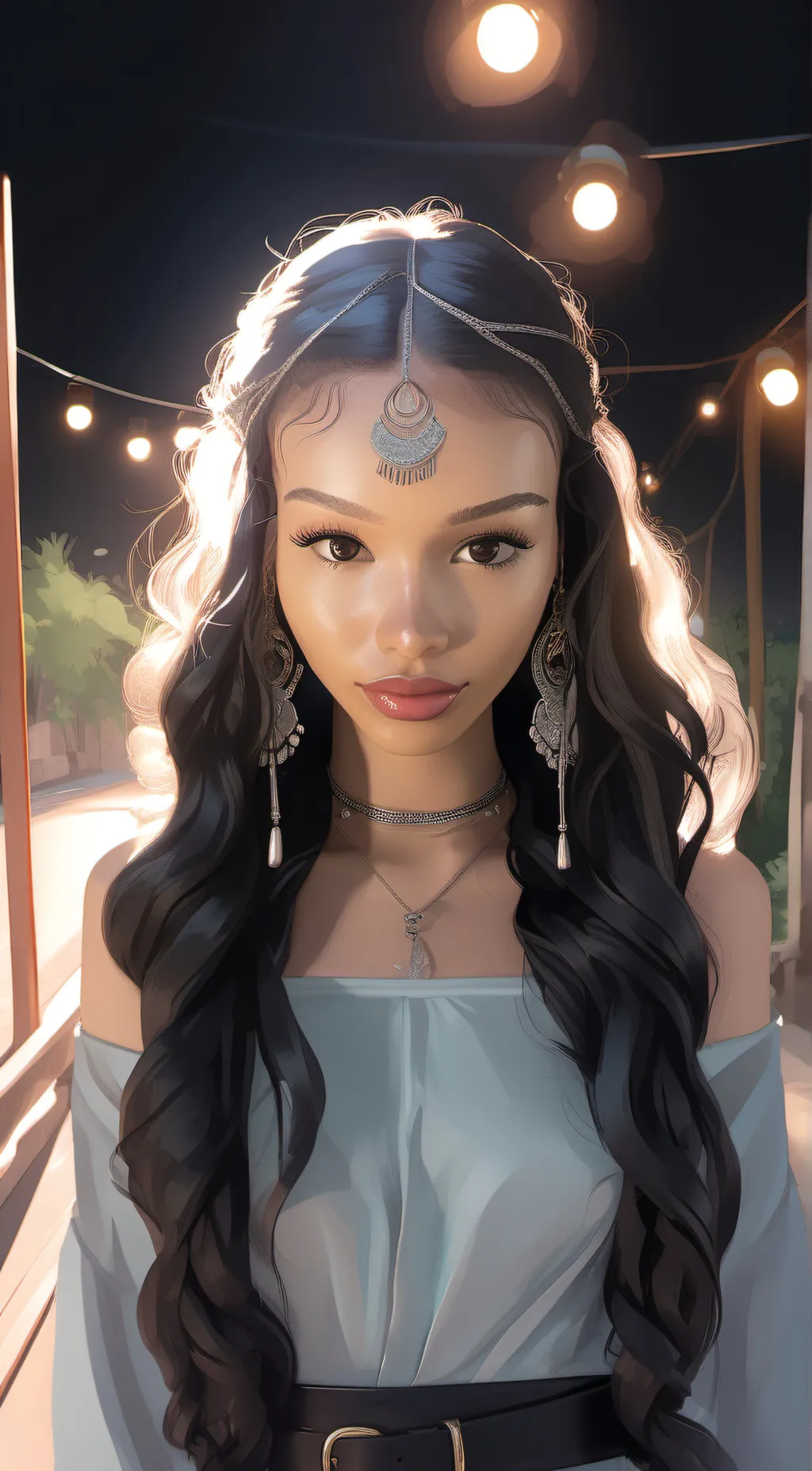 ai character: Rebecca Stone background