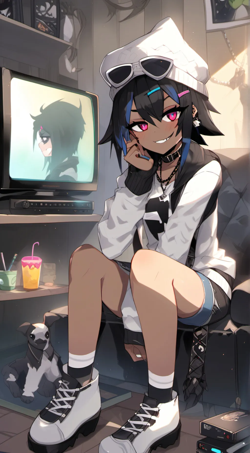 ai character: Audrey background