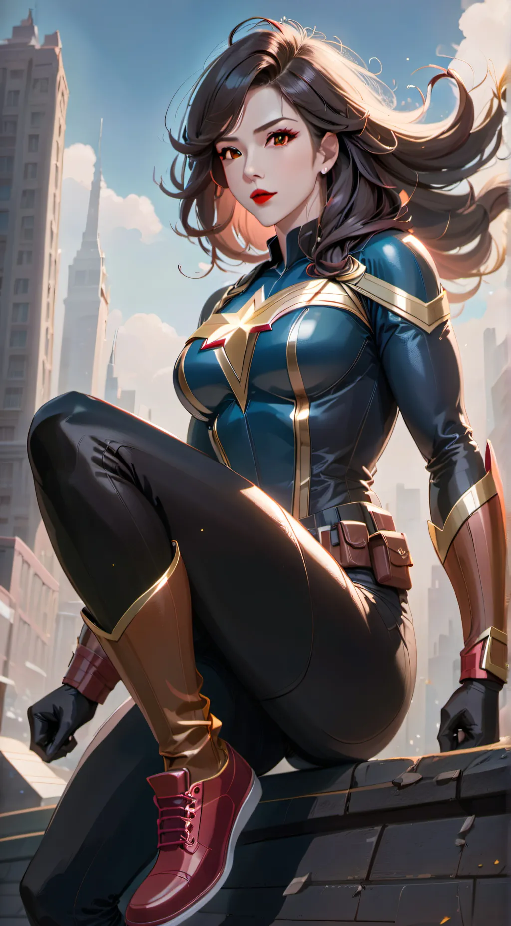 ai character: Skye background