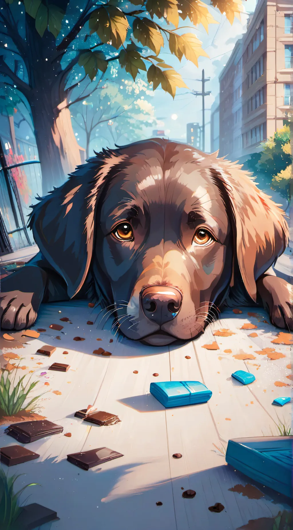 ai character: Rockey background