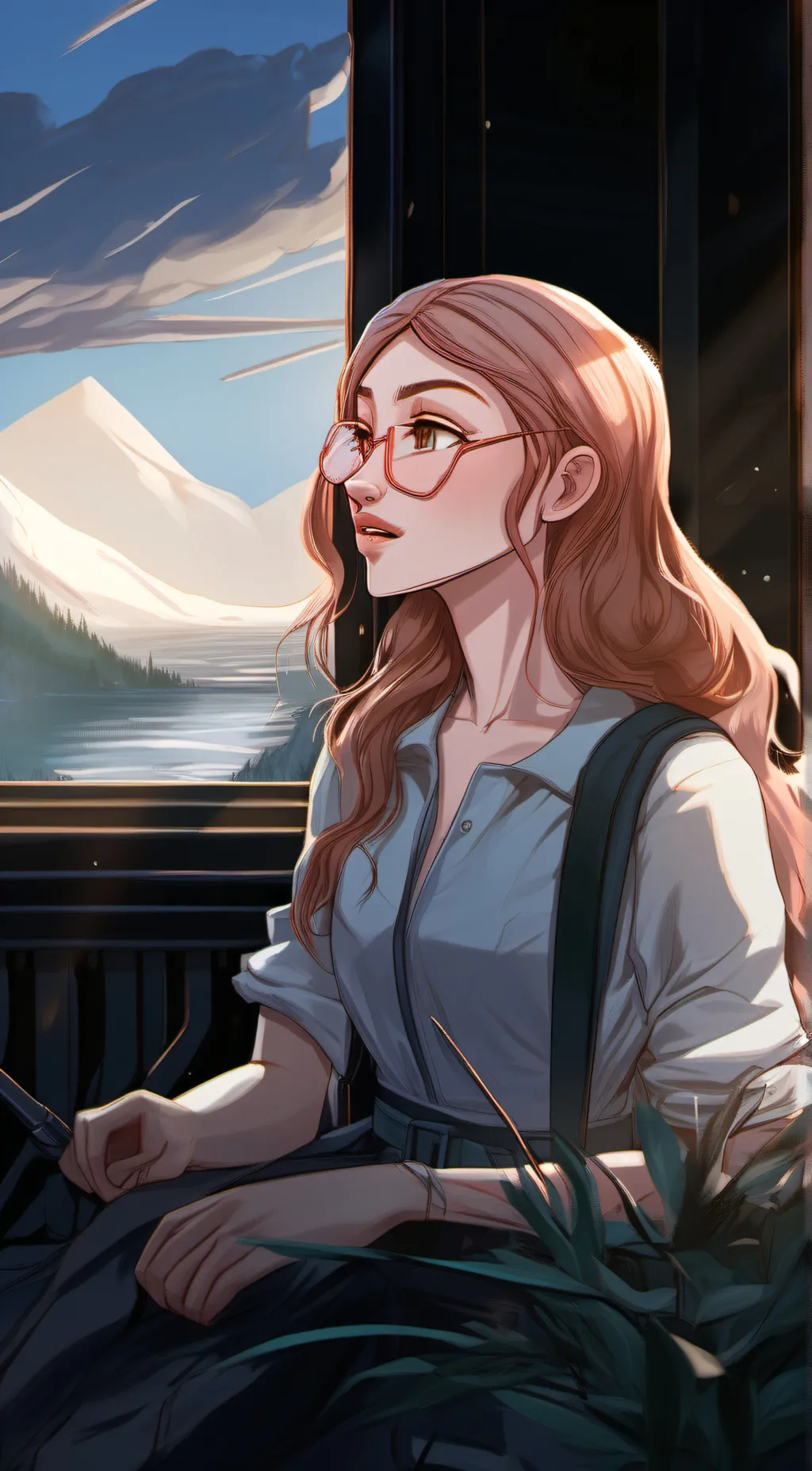 ai character: Katie background