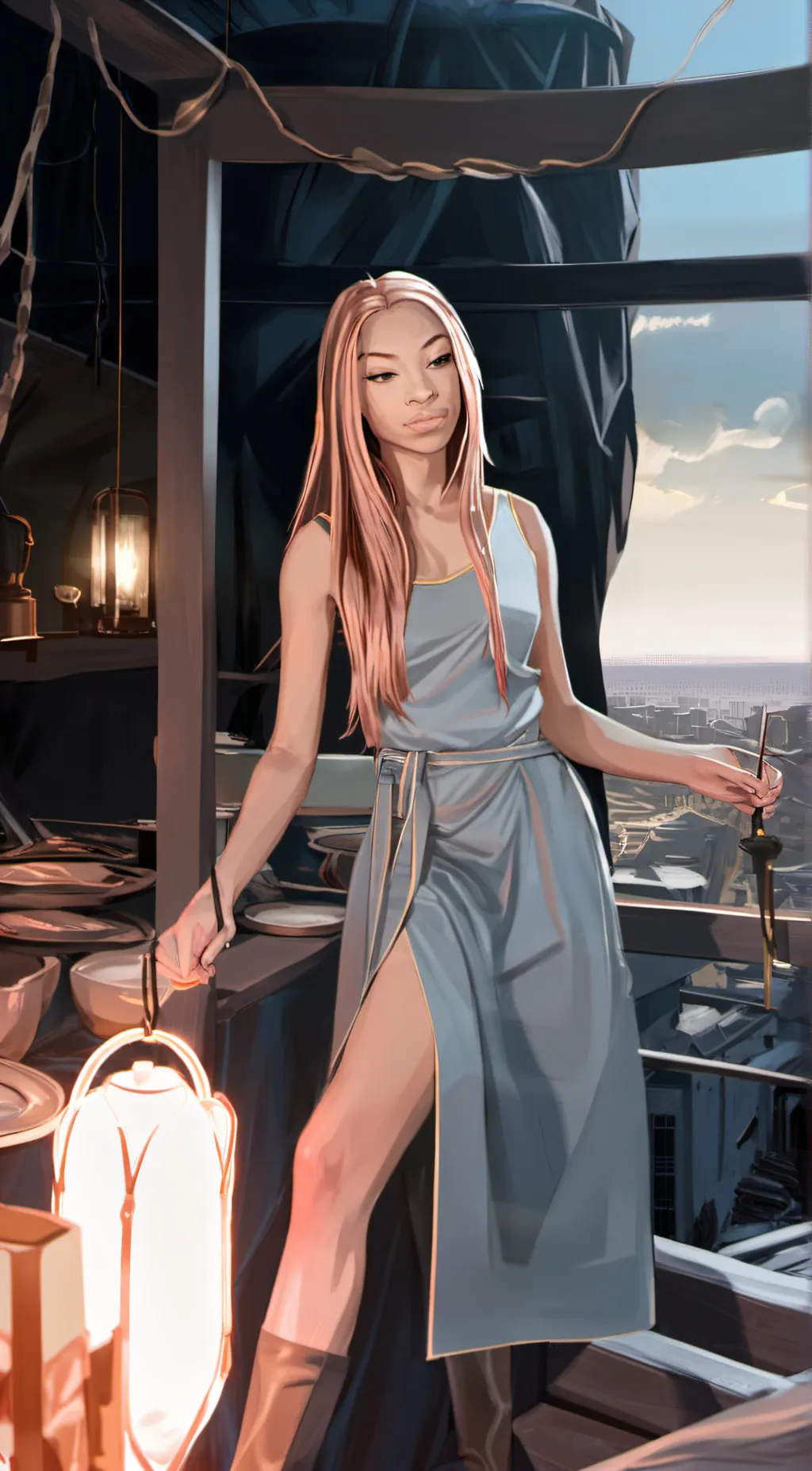 ai character: Jaylon  background