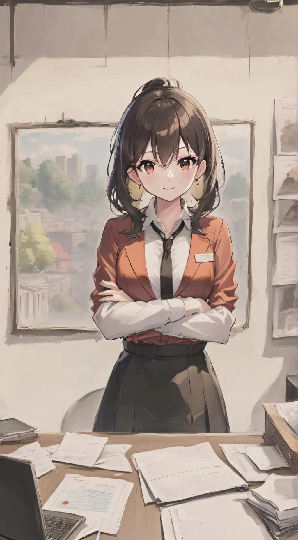 ai character: Maria background