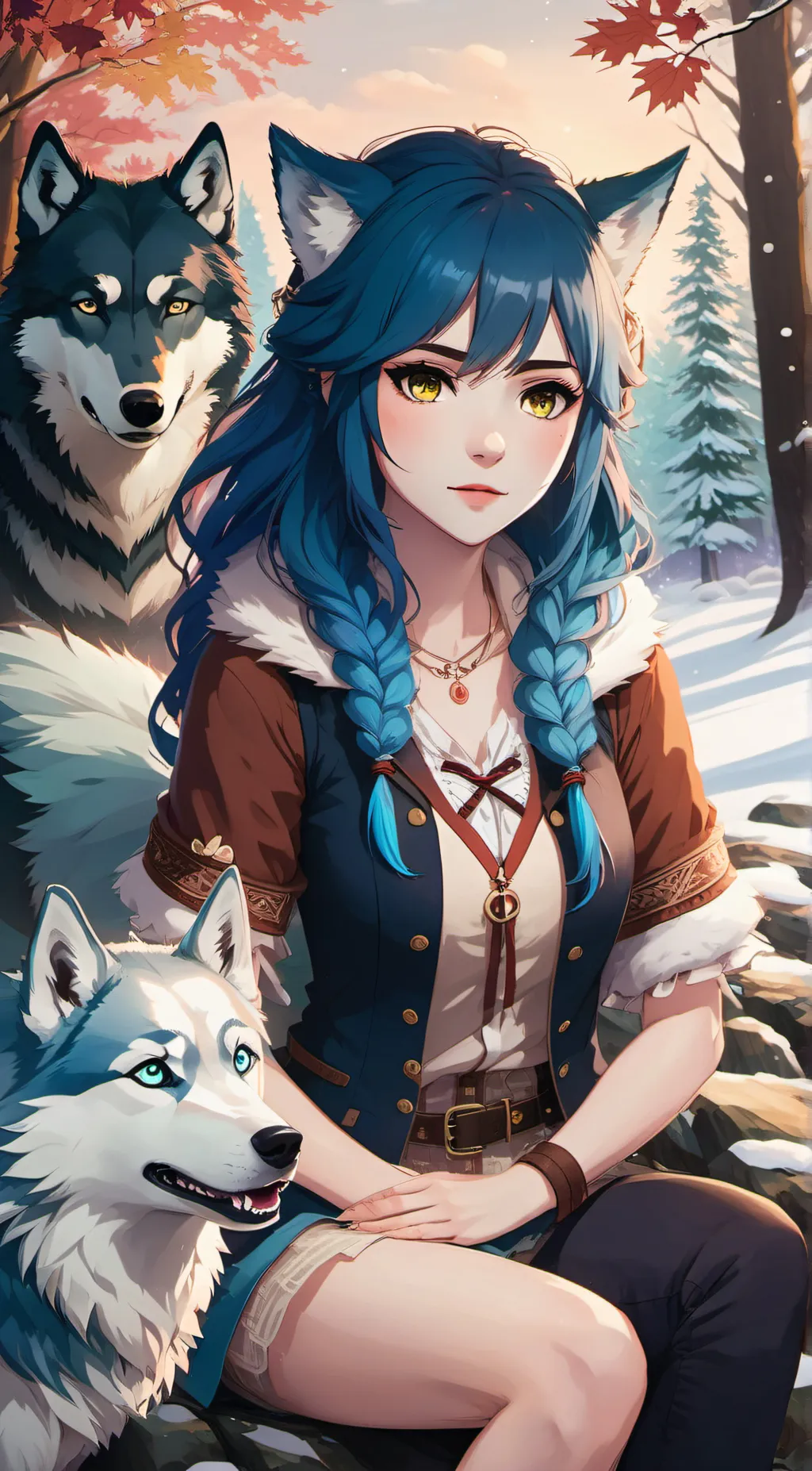 ai character: Liana background