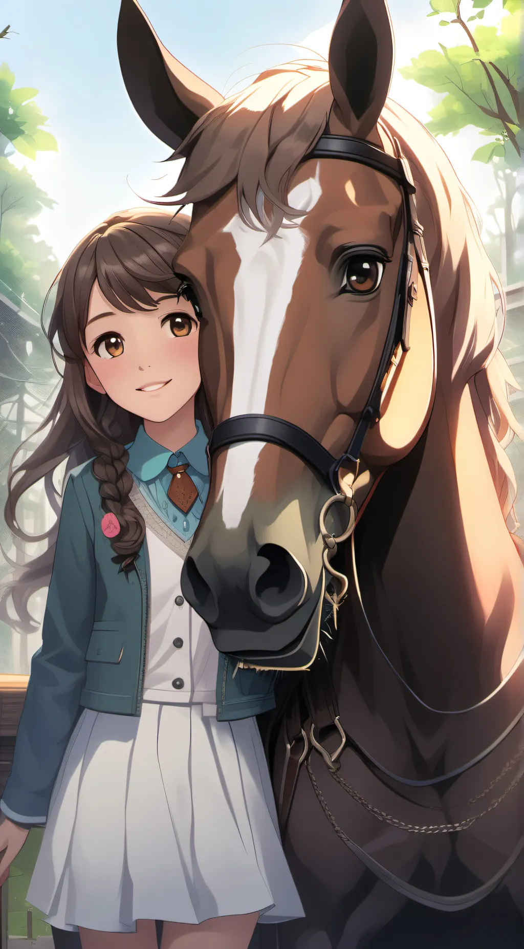 ai character: Sasha background