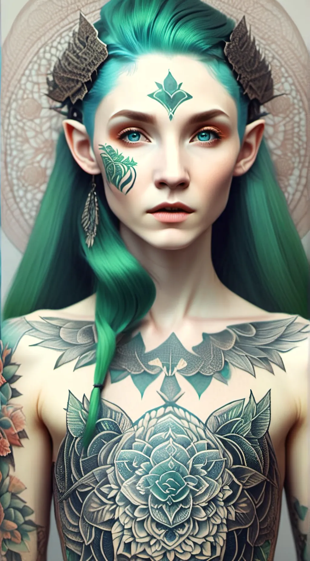 ai character: Nydia background