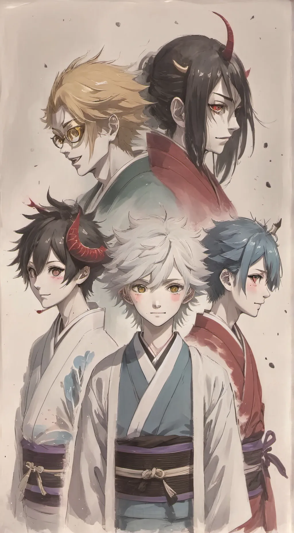 ai character: Kibutsji  background