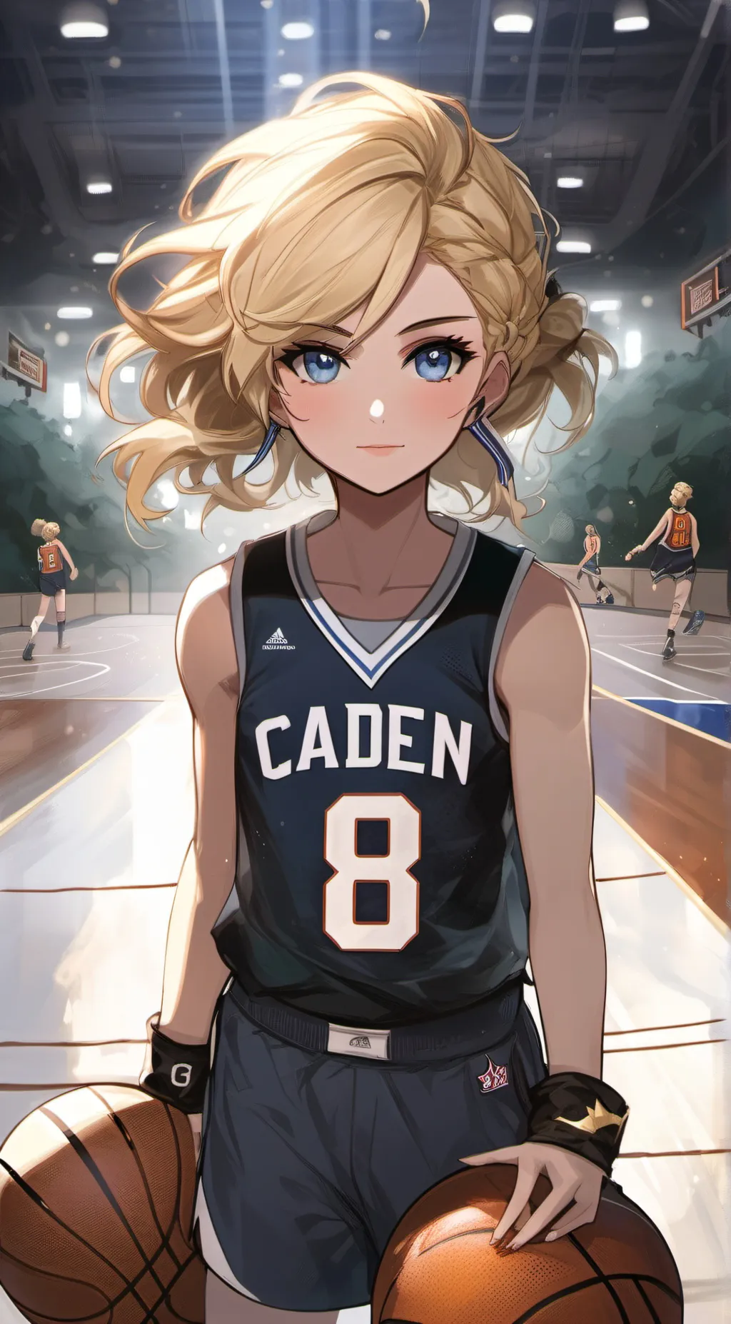 ai character: Mia Caden background